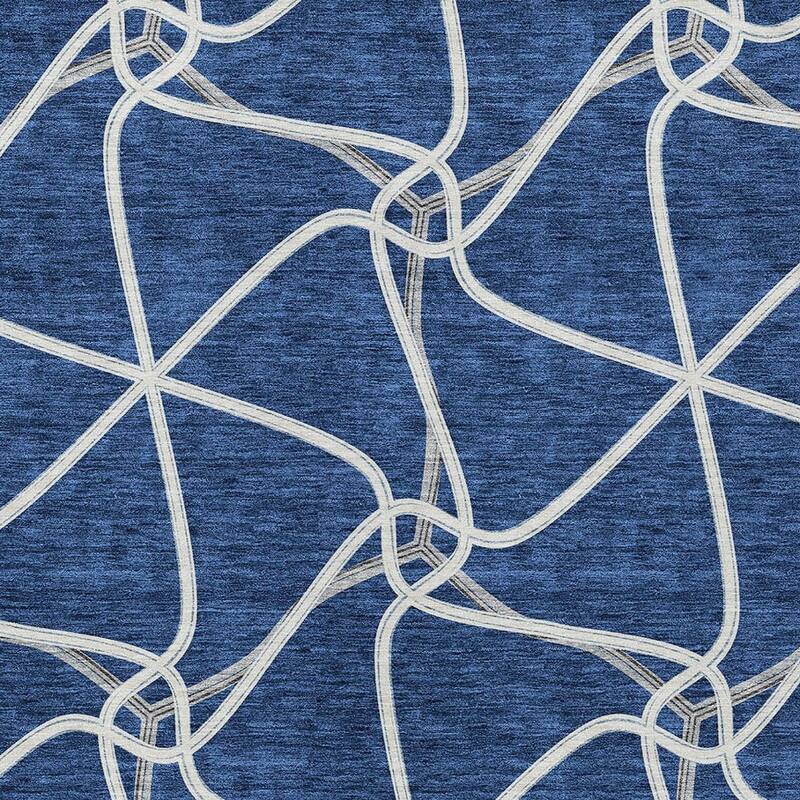 HomeRoots Geometric Contemporary Rectangle Outdoor Rug