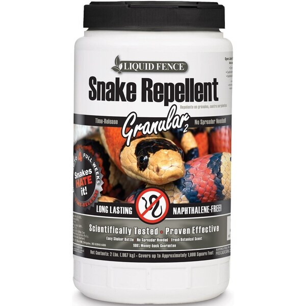 Liquid Fence HG-70261 Granular Snake Repellent, 2 Lbs