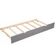 preview thumbnail 7 of 16, House and Chimney Design Pine Wood and MDF Twin over Twin House Bunk Bed with Trundle and Chimney Design