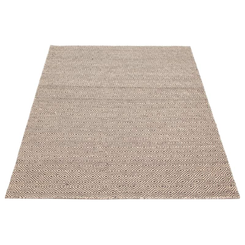 Nevada Grey Kilim 5'3" x 7'6" - 5'3 x 7'6