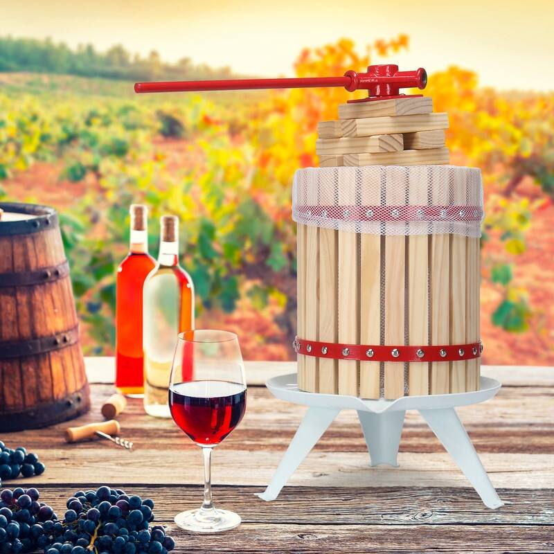 4.75 Gallon Fruit Wine Press Manual Juice Maker