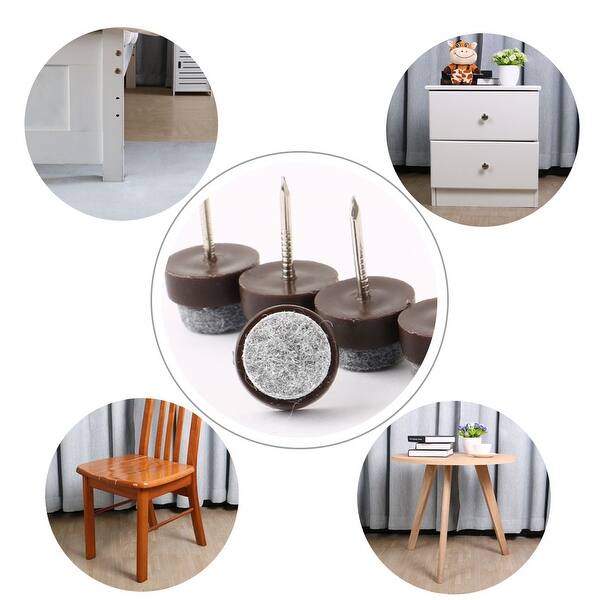 Shop Felt Pad Nail Diy Furniture Legs Feet Floor Protector 13mm 1 2 Dia 90pcs Overstock 28845566