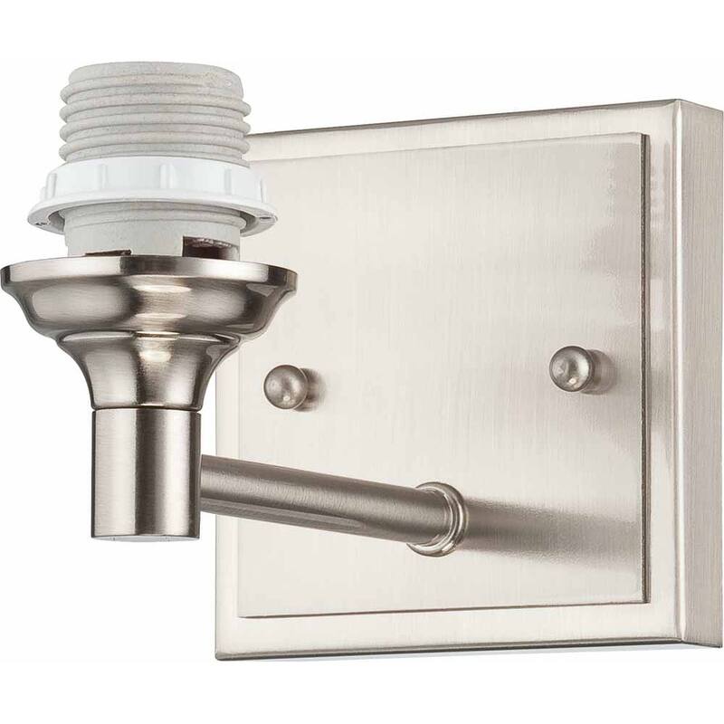Volume Lighting V1171 Milena Wall Sconce with 1 Light - Brushed Nickel