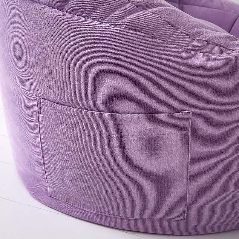 Urban Lifestyle Soft Corduroy Bean Bag Chair