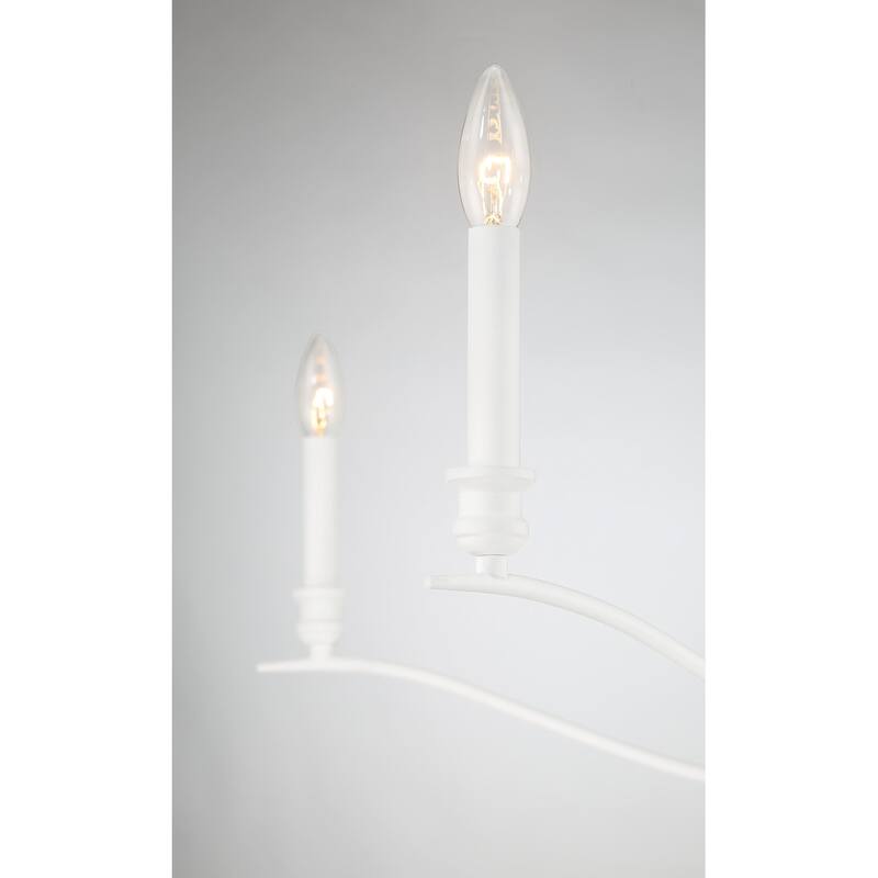 Meridian M10086 5 Light 15" Tall Taper Candle Style Chandelier