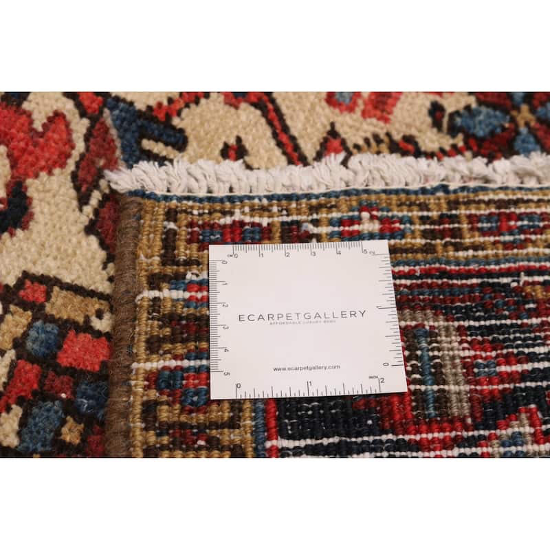 ECARPETGALLERY Hand-knotted Sarabi Red Wool Rug - 7'9 x 11'5