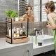 preview thumbnail 2 of 19, 2-Tier Bathroom Organizer Countertop with Drawer - 6.9"D x 13.2"W x 15.8"H