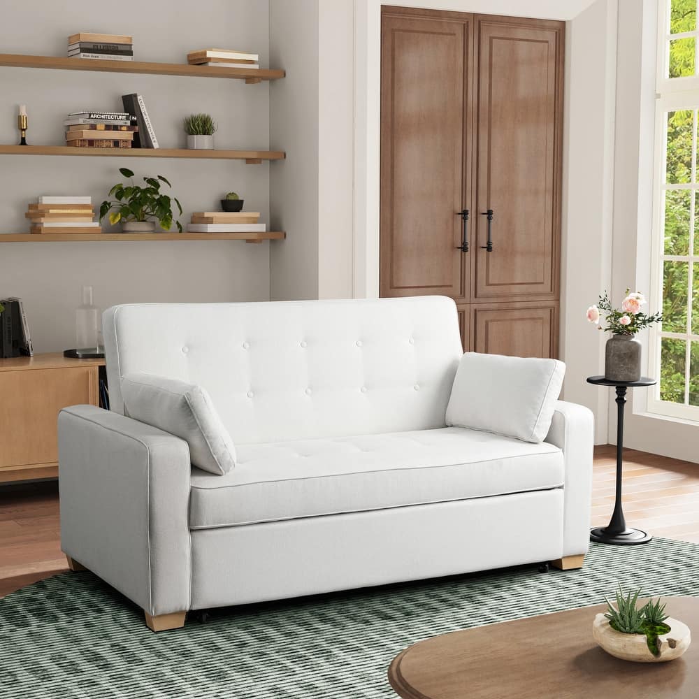 Serta Morrison Queen Convertible Loveseat