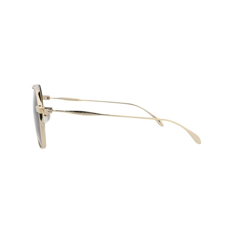 Alexander McQueen Aviator-Frame Metal Sunglasses - NS