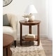 preview thumbnail 11 of 117, Kate and Laurel Foxford Round Wood Side Table