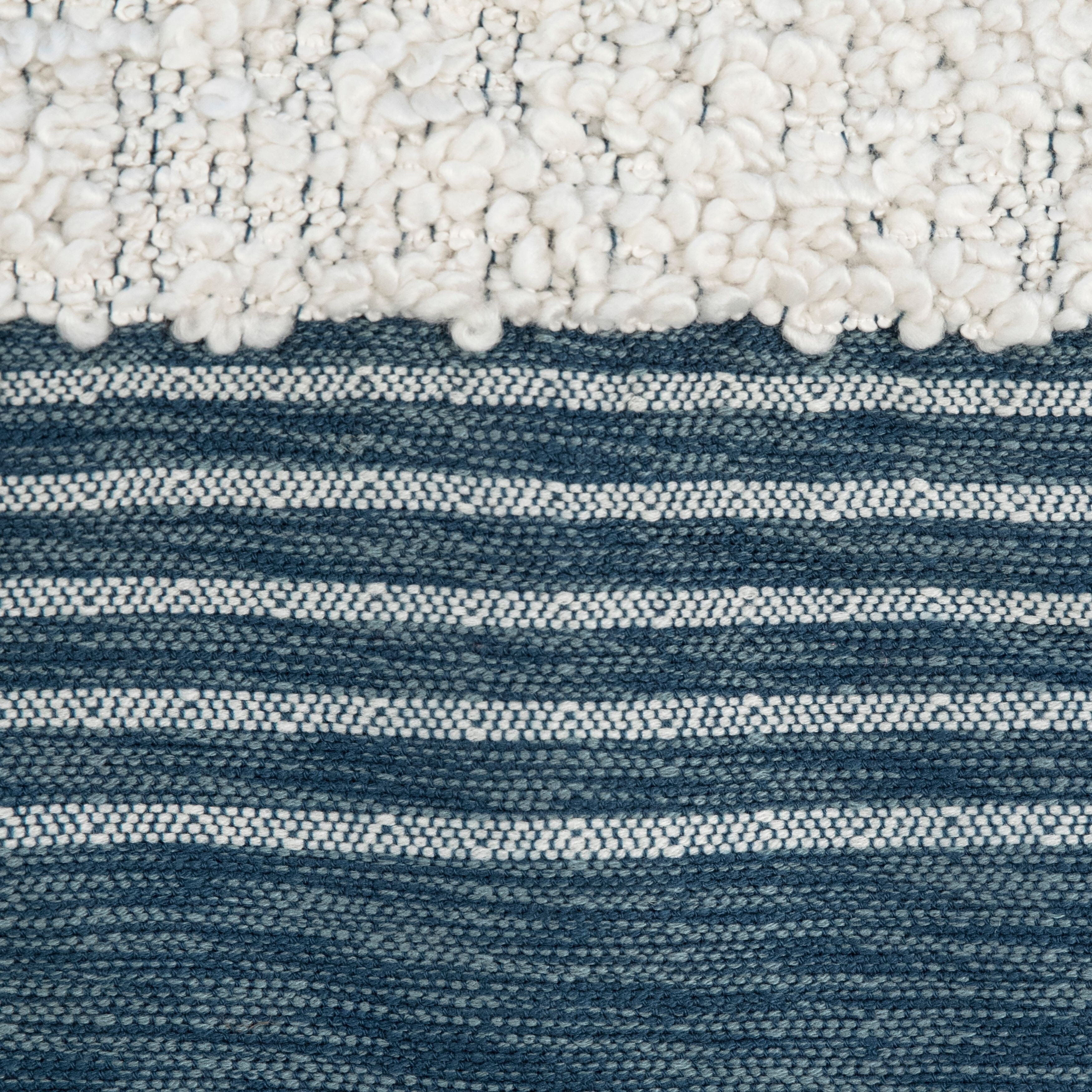 Riley Handwoven Wool Blend 49 inch x 59 inch Throw Blanket Off