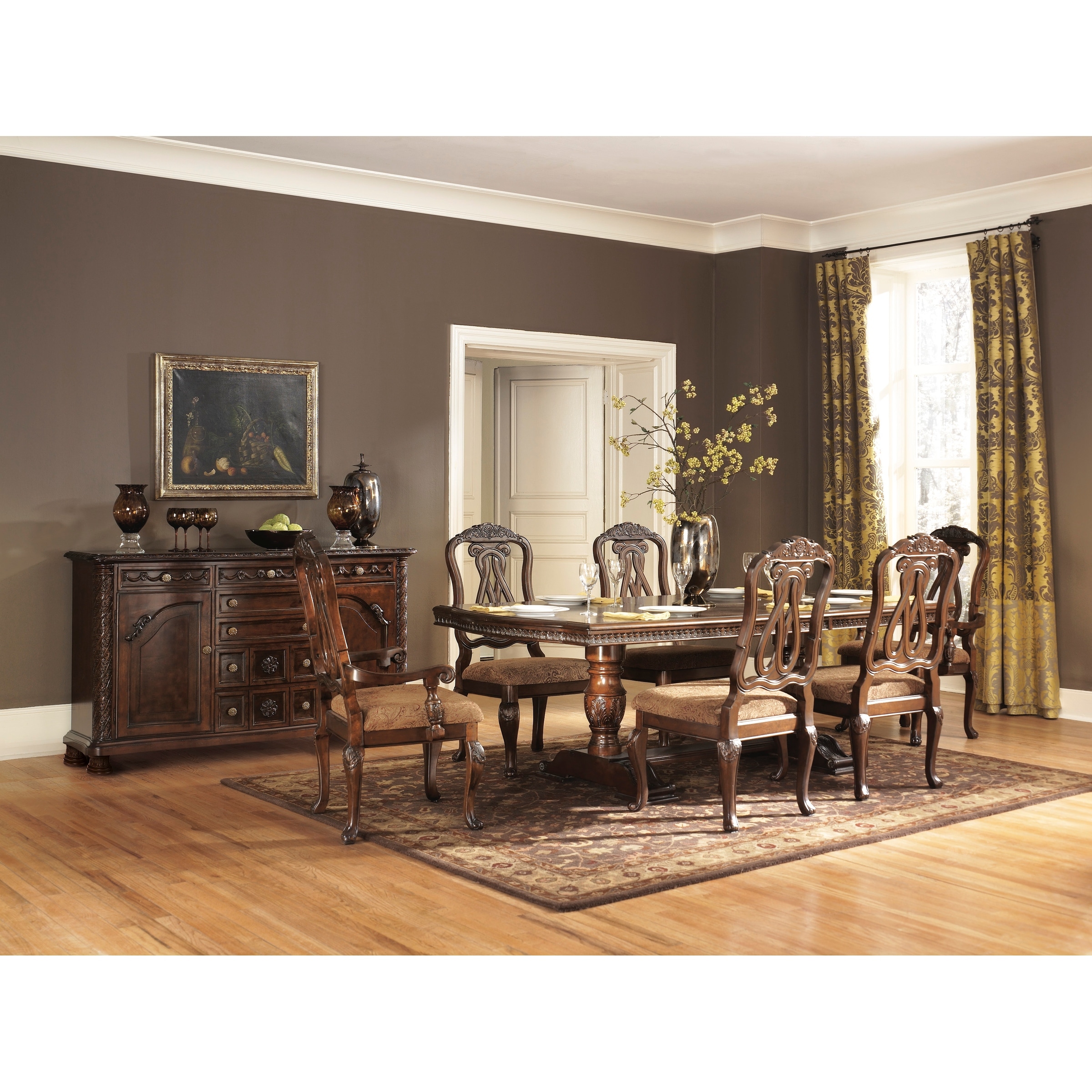 Shop Sunhill Formall Rectangular Dining Room Set Table With 8
