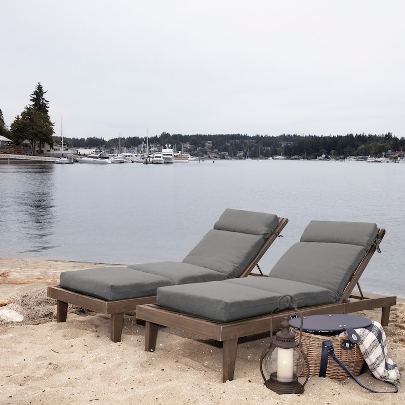 ARDEN Oceantex Outdoor Chaise Lounge Cushion 72 x 21