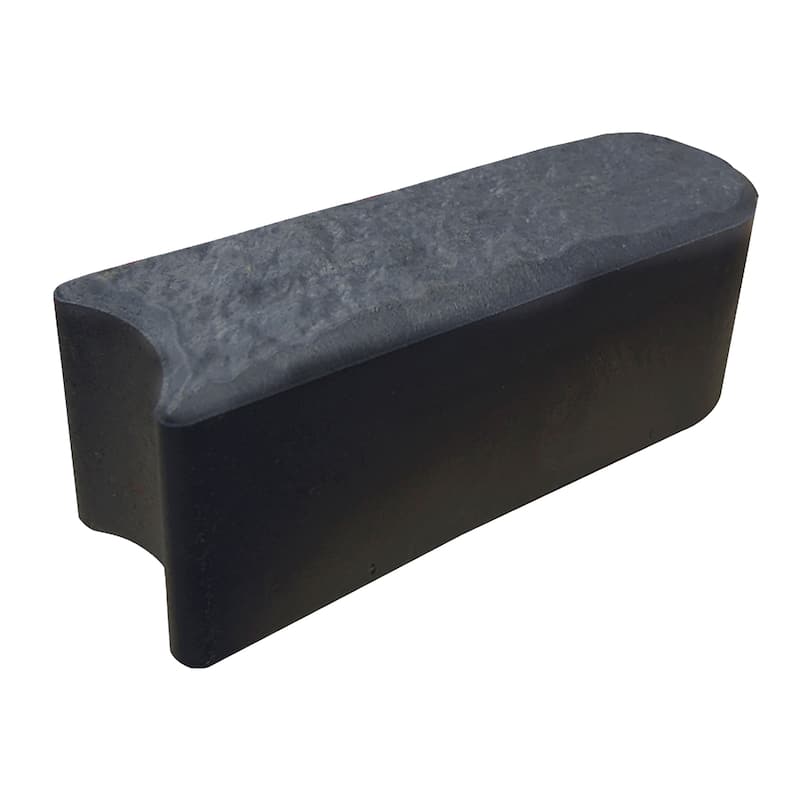 Garden Central 12 Pack 12 "x 4" Stomp Edge Slate Lightweight Garden Borders - 1.32