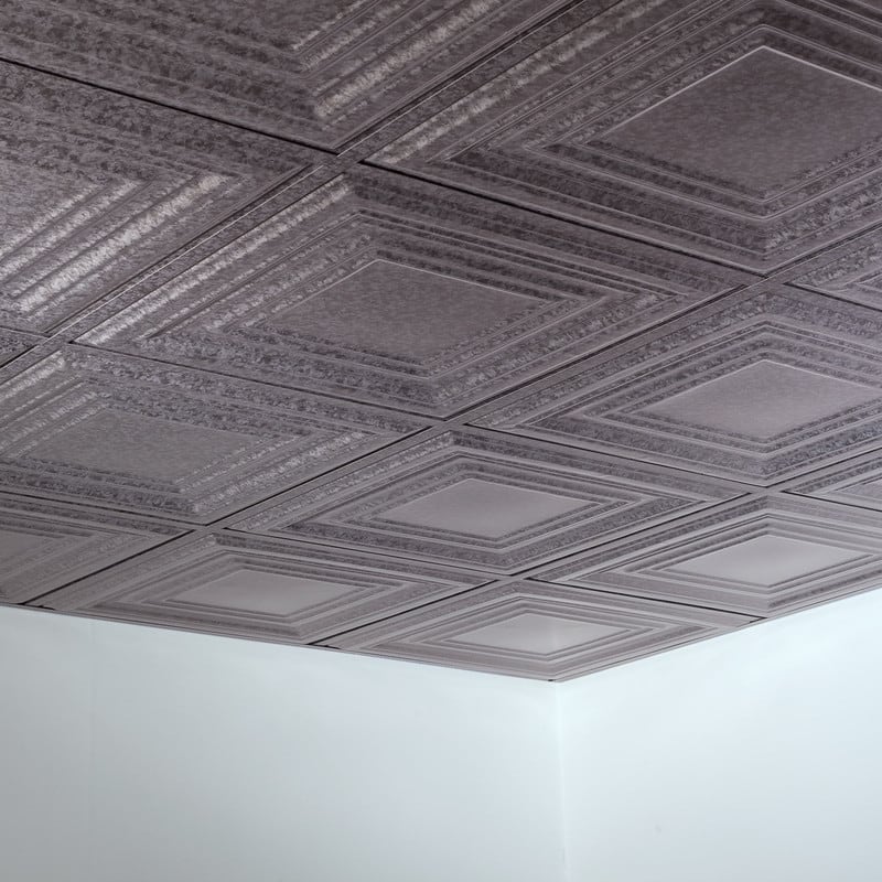 FASÄDE Traditional Style 3 Decorative Vinyl 2ft x 2ft Lay in Ceiling