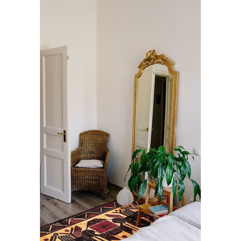 ECARPETGALLERY Hand-knotted Teimani Gold Wool Rug - 3'6 x 6'7