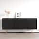 Giza 3D 63" Sideboard - Black