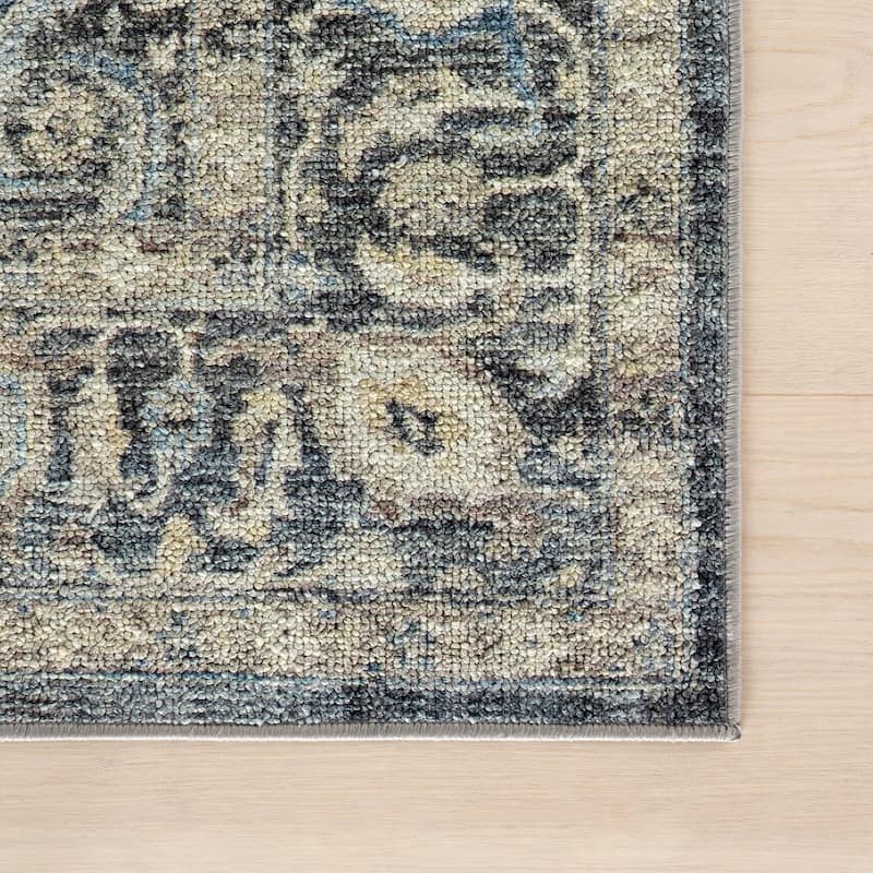 Nuloom Elyra Traditional Bordered Washable Area Rug