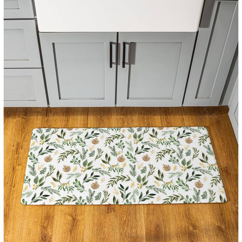 Shades of Green Anti-Fatigue Door Mat - 40" x 20"