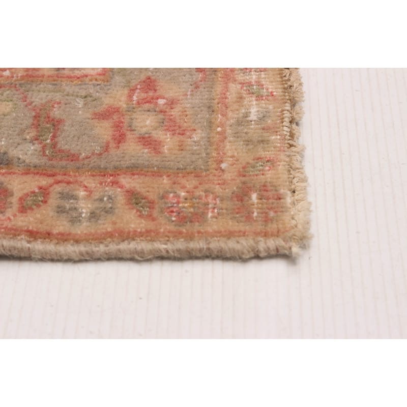 ECARPETGALLERY Hand-knotted Antalya Vintage Red Wool Rug - 9'8 x 13'2