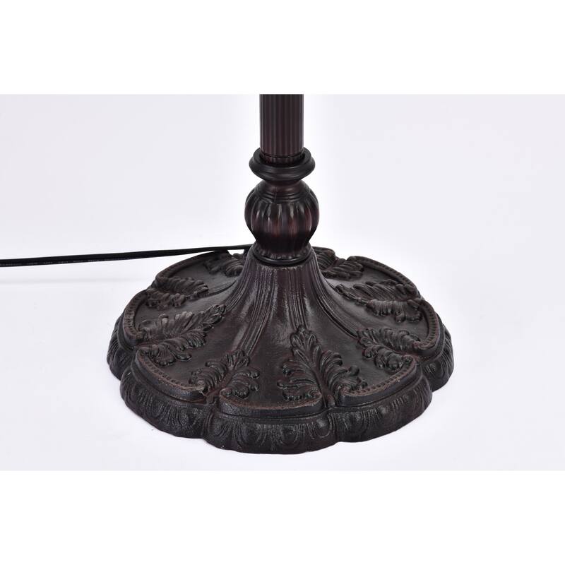 Indigo 2-Light Tiffany-style 19-inch Floor Lamp