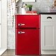 preview thumbnail 7 of 16, 3.2 CU FT Compact Mini Refrigerator Separate Freezer, Small Fridge