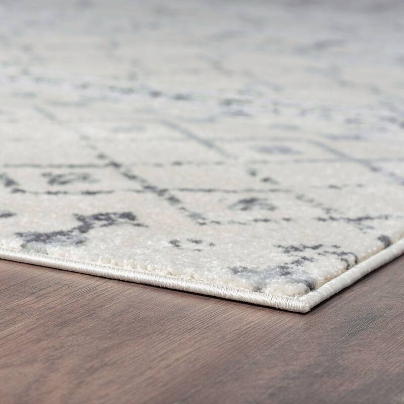 Jade Farmhouse Geometric Indoor Area Rug