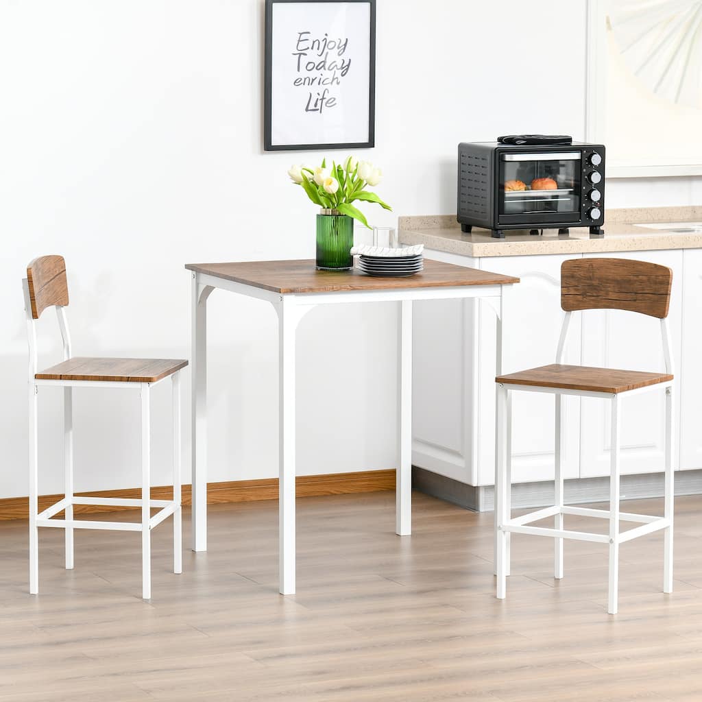 3 Piece Bar Table Set