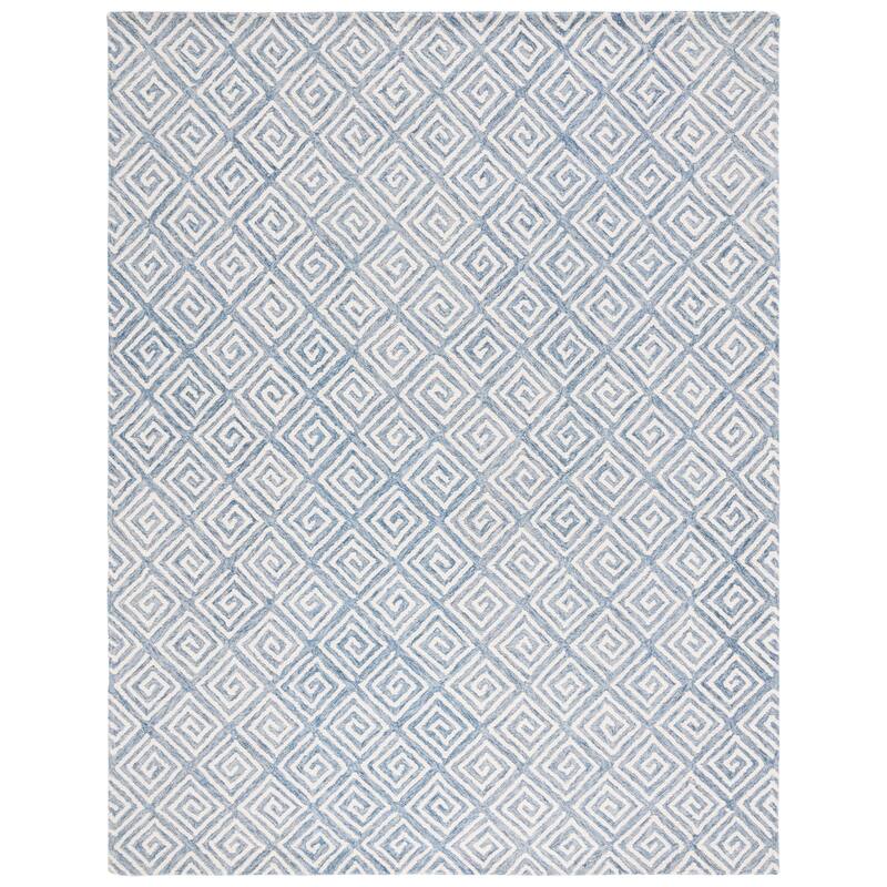 SAFAVIEH Handmade Metro Wencke Geometric Wool Rug