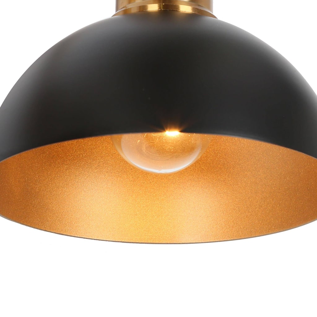 Modern 2/3-Light Black Bathroom Vanity Light Industrial Metal Wall Sconces