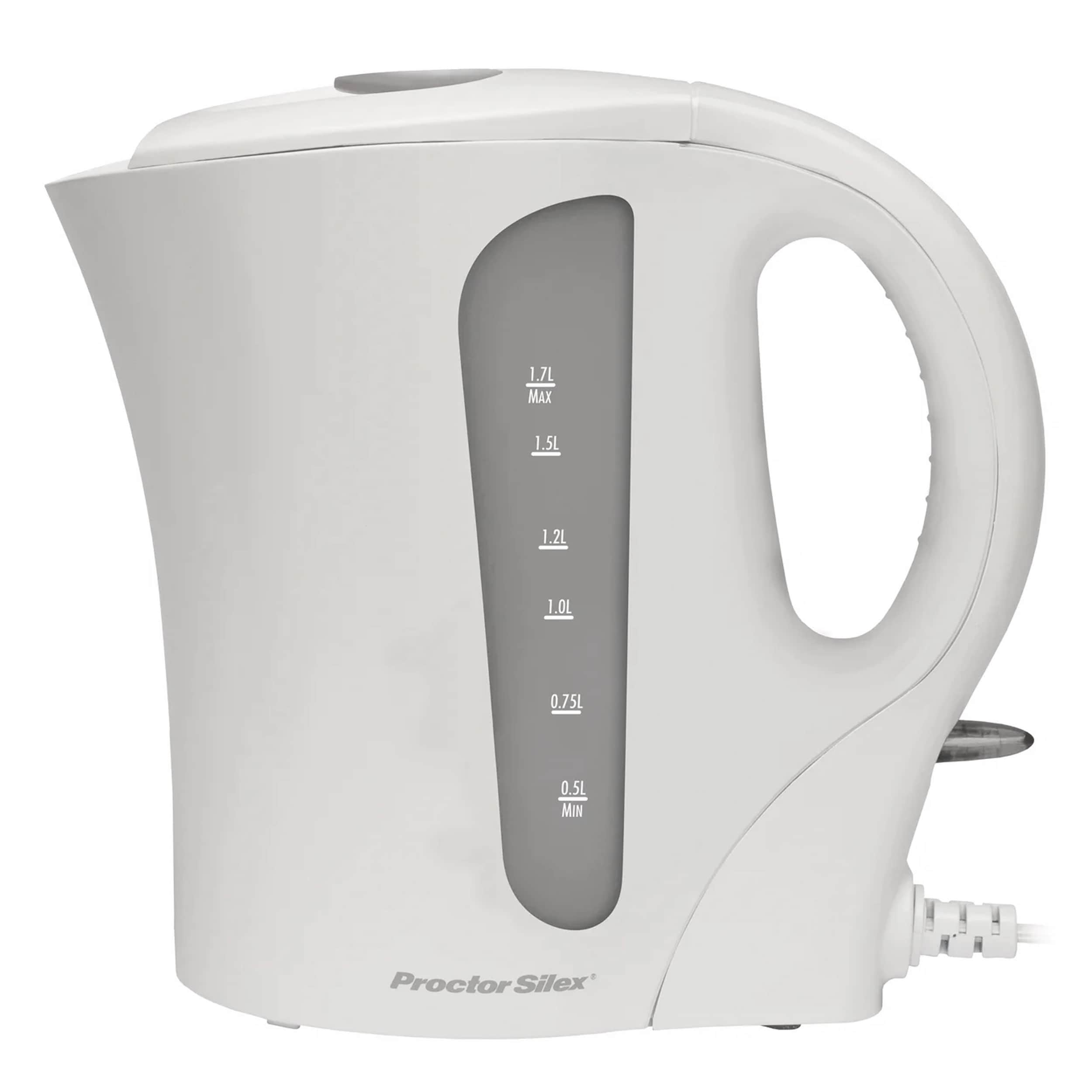 KEEBAR Electric Tea Kettle, Stainless Steel, 1.8L, Double Wall Cool Touch,  1500W Hot Water Boiler for Coffee & Tea, Auto Shut-Off & Boil Dry  Protection in 2023