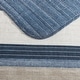 preview thumbnail 3 of 13, Nautica Ridgeport Cotton Reversible Blue Quilt Set