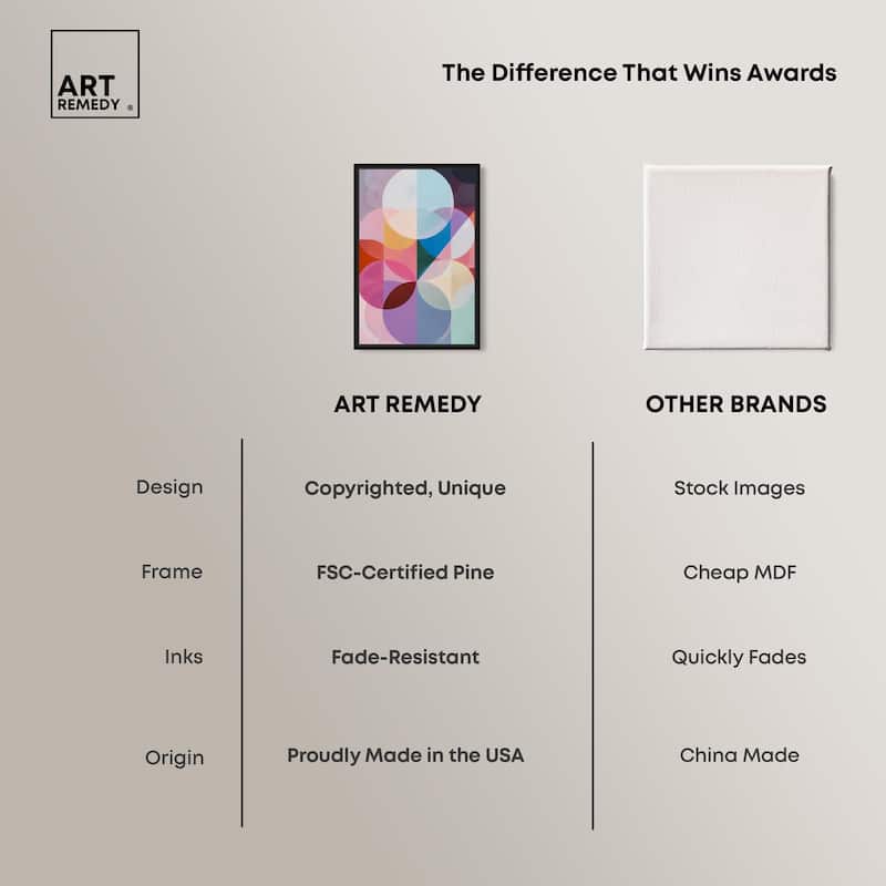 Oneiric Circles III Canvas by Art Remedy