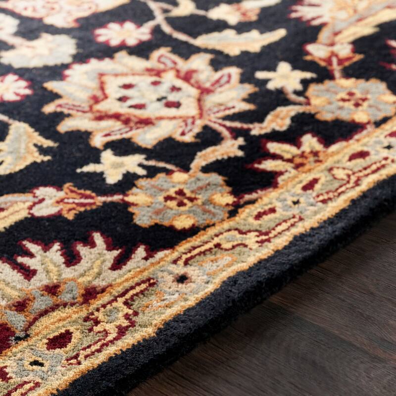 Hand-Tufted Alton Floral Wool Rug - 7'6" x 9'6"