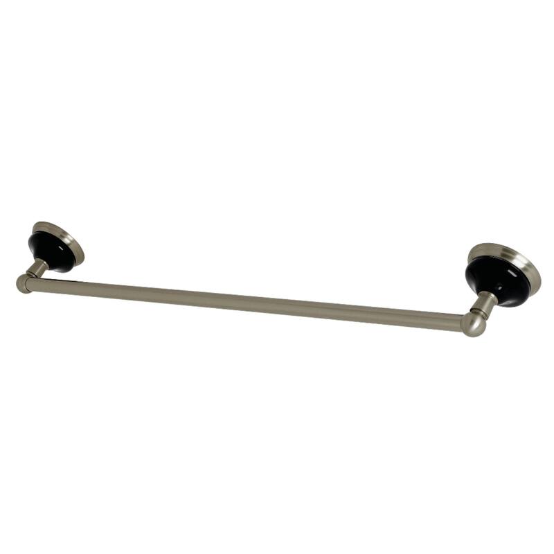 Kingston Brass Water Onyx 24-Inch Towel Bar - Brushed Nickel