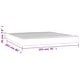 preview thumbnail 41 of 46, vidaXL Pocket Spring Bed Mattress Light Gray/Dark Gray multi size Velvet