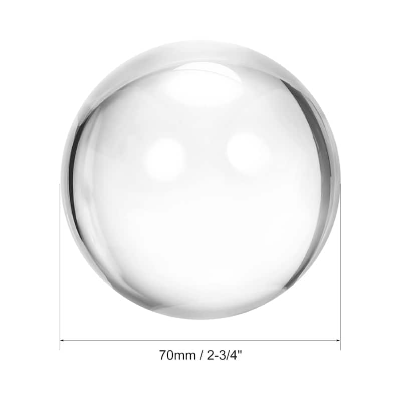 Acrylic Contact Juggling Balls with Ball Bag - 70mm
