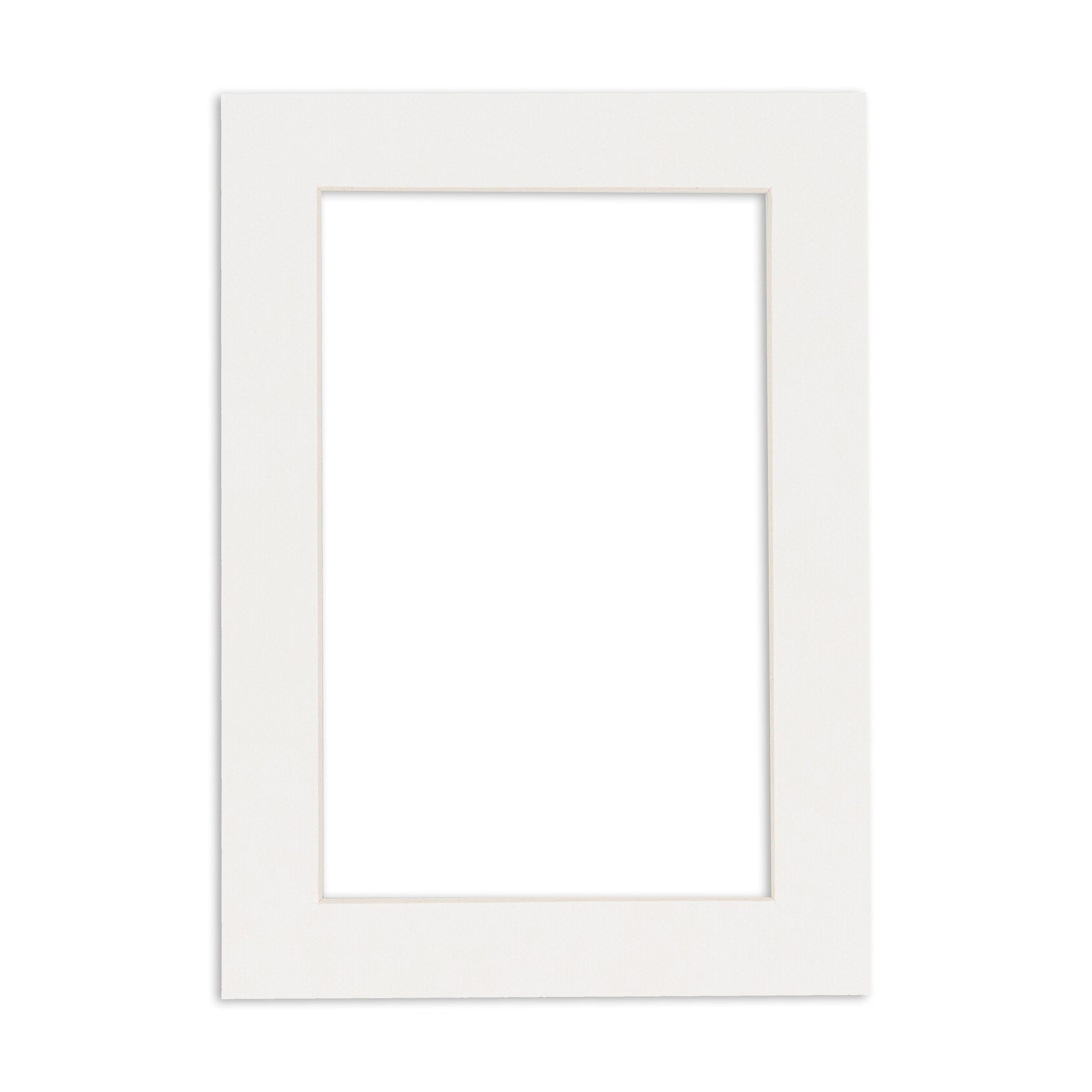 18x24 Mat for 13x19 Photo - Textured Cream Matboard for Frames