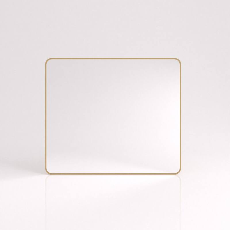 24/30/42/48/60 inch Rectangle Frameless Wall Mounted Bathroom Vanity Mirror
