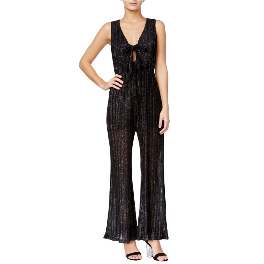 womens glitter jumpsuit
