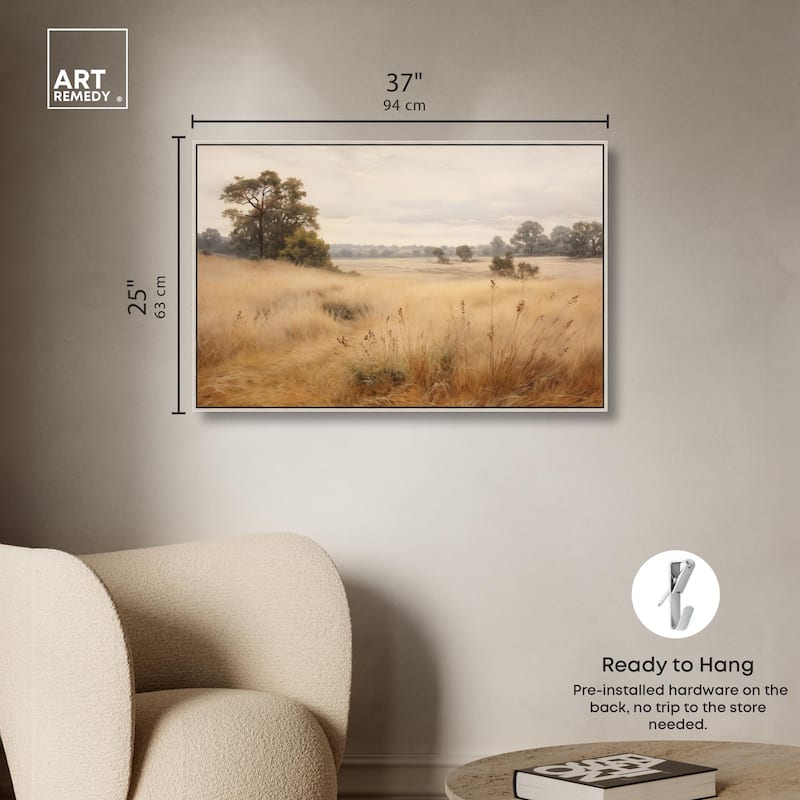 Cogon Grass Breeze II Canvas by Art Remedy