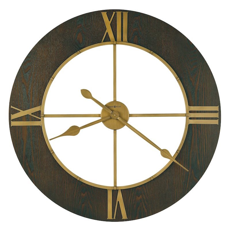 Howard Miller Chasum Gallery Wall Clock - Satin Espresso