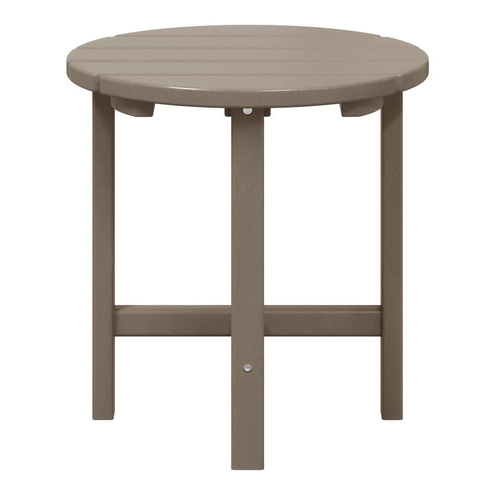 Altura Eco-friendly All Weather Round 18" Side Table