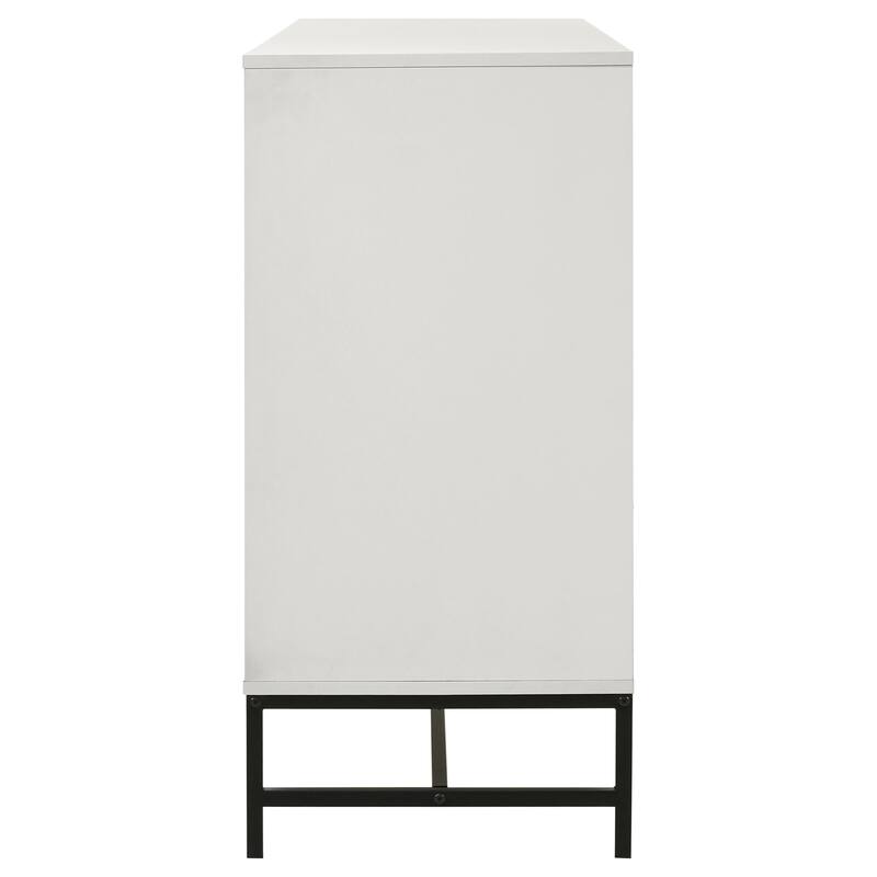 Taraval White 6-drawer Bedroom Dresser