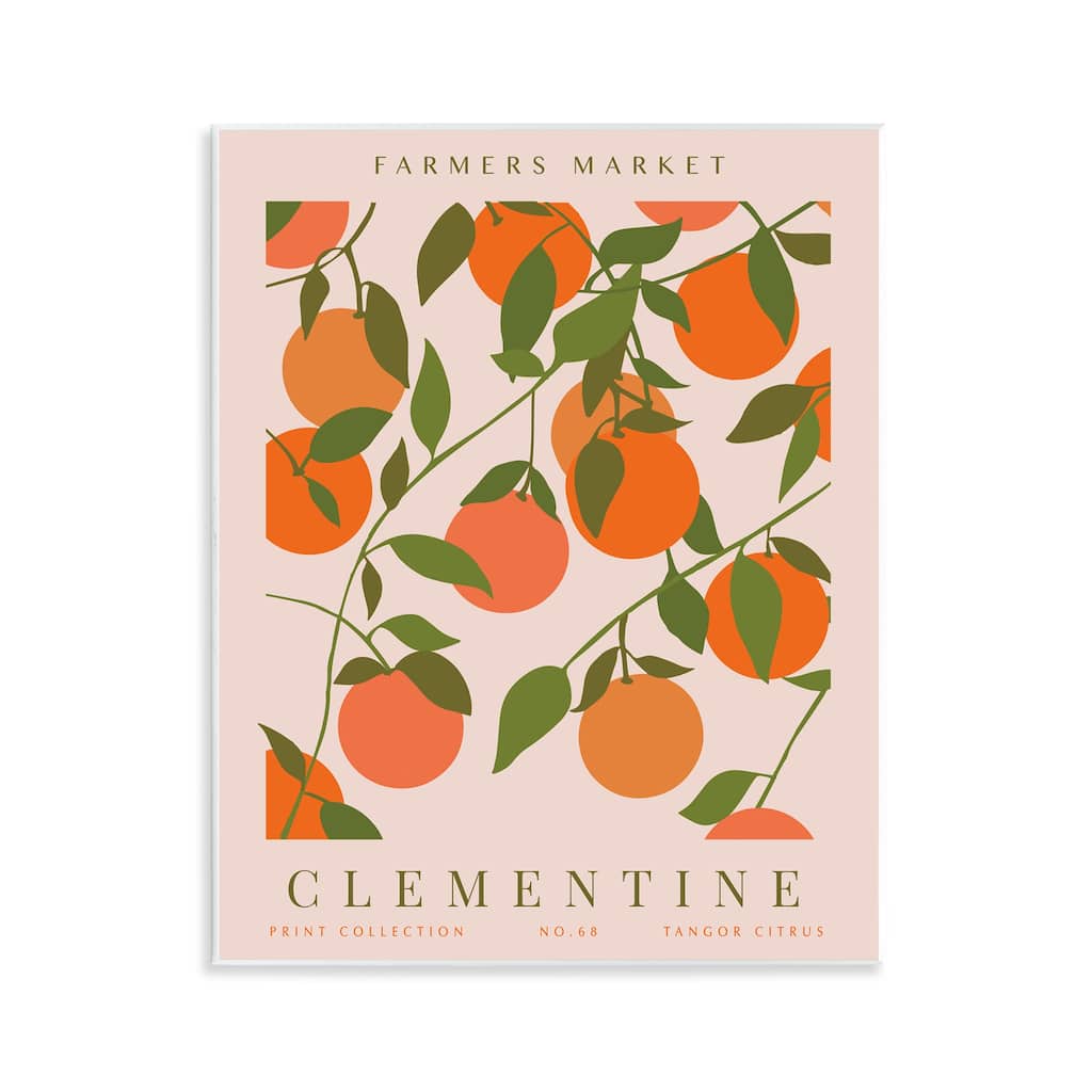Stupell Clementine Gallery Print Wall Plaque Art Design By Kamdon Kreations