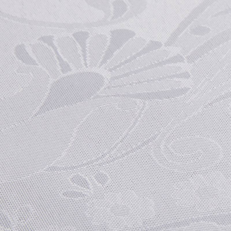 Violet Linen European Rose Pattern Tablecloth