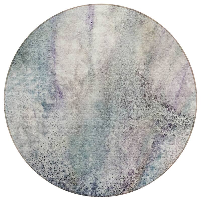 Bane Artistic Abstract Weather Resistant Sleek Contemporary Outdoor Rug
