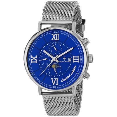 Christian Van Sant Men's Somptueuse LTD Blue Dial Watch - CV1152 - 6 (36)