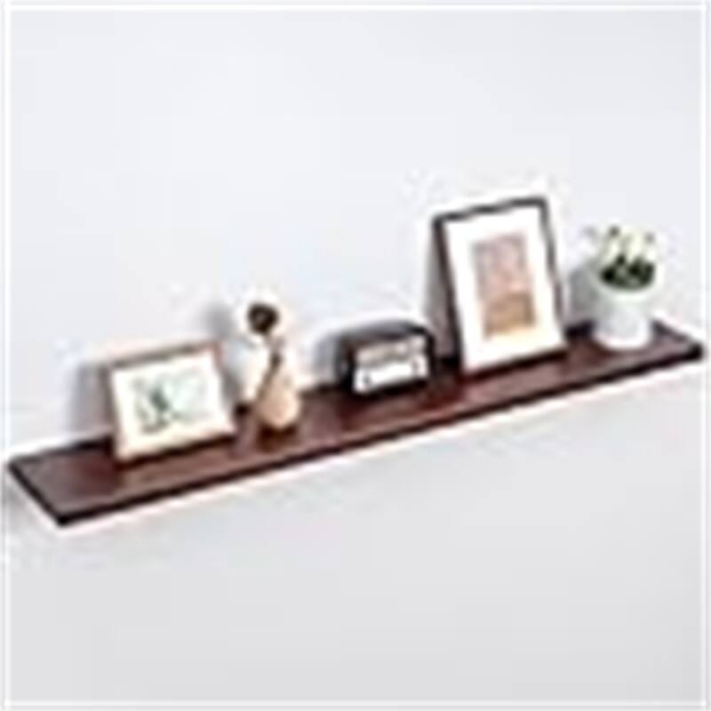 Floating Shelves - 8"D x 48"W x 1.2"H - Walnut