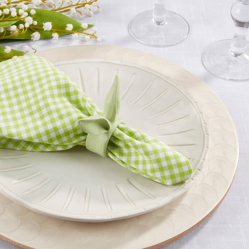 Napkin Rings With Bunny Ears Design (Set of 4)